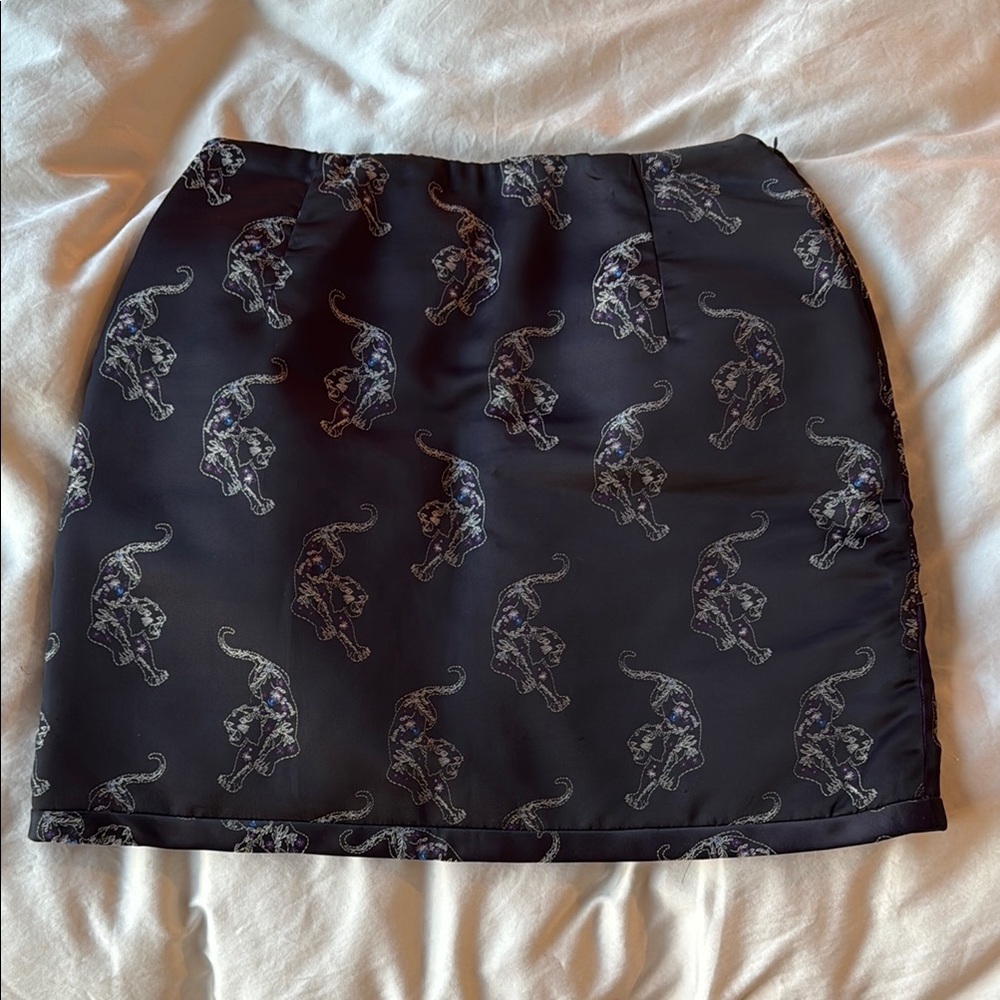 Sandro silk skirt